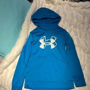 Under Armour Blue Hooded Sweatshirt